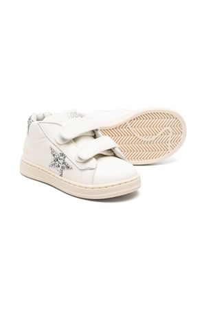 white leather sneakers GOLDEN GOOSE KIDS | GJF00386F00530310449